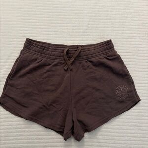 Gymshark Dark Brown Athletic Shorts